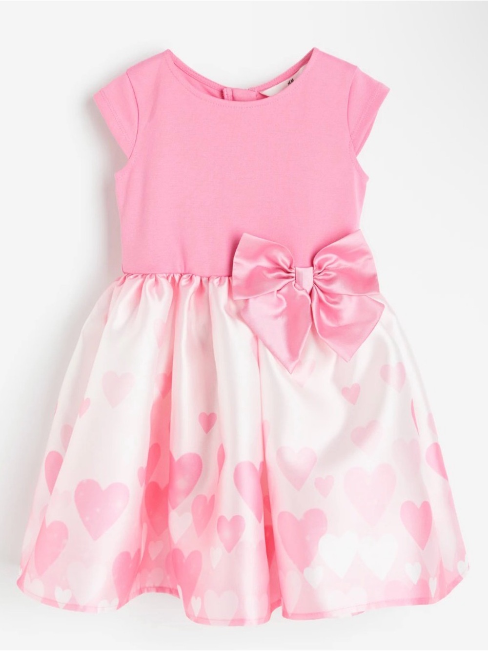 H&M girl’s heart flared skirt dress